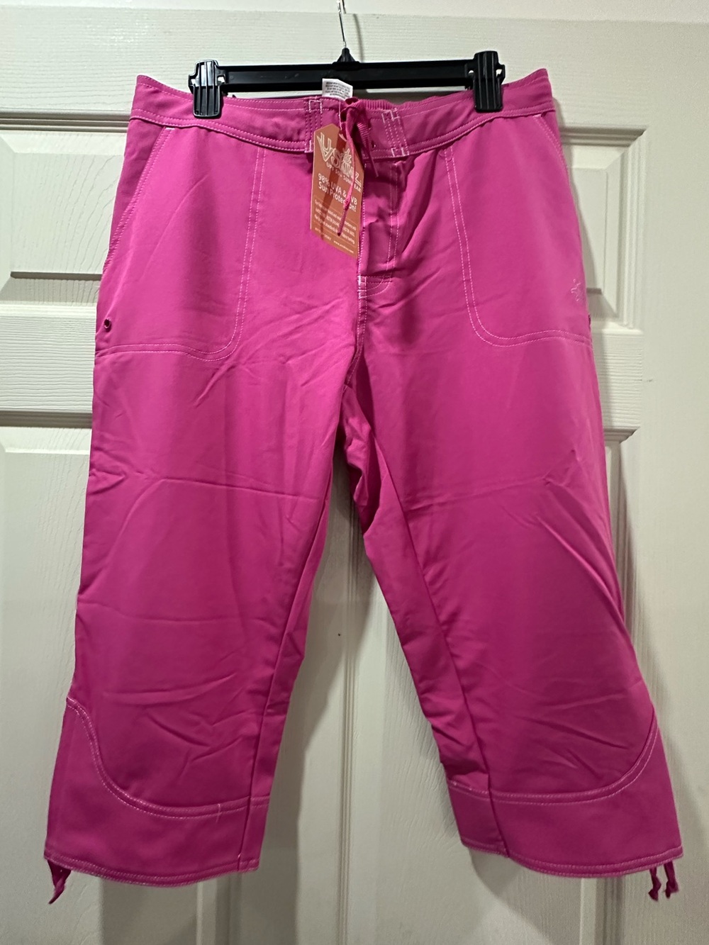 Women’s Pink Capris - Performance Stretch